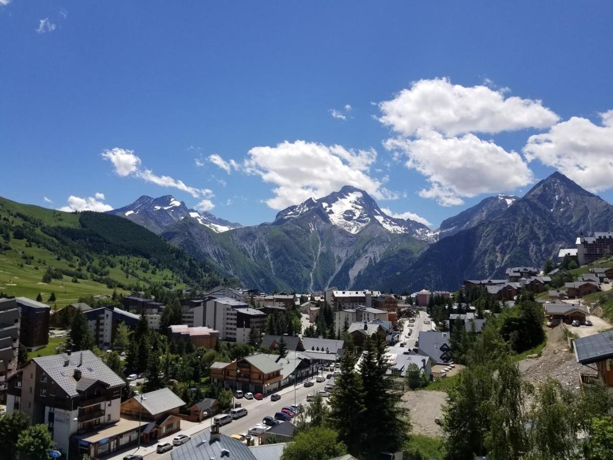 Appartamento Magnifique Vue Centre Station Les Deux Alpes Esterno foto
